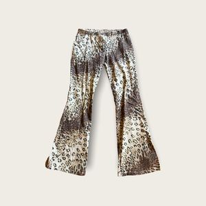 Vintage cheetah print pants